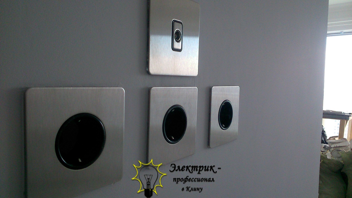 Установка розеток