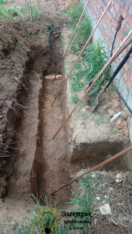 Заземление из меди