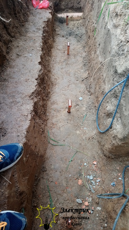 Медное заземление