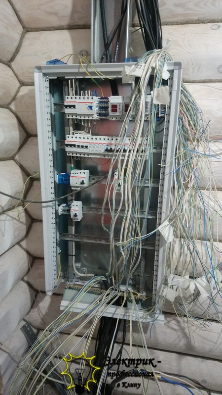 Монтаж электро щита