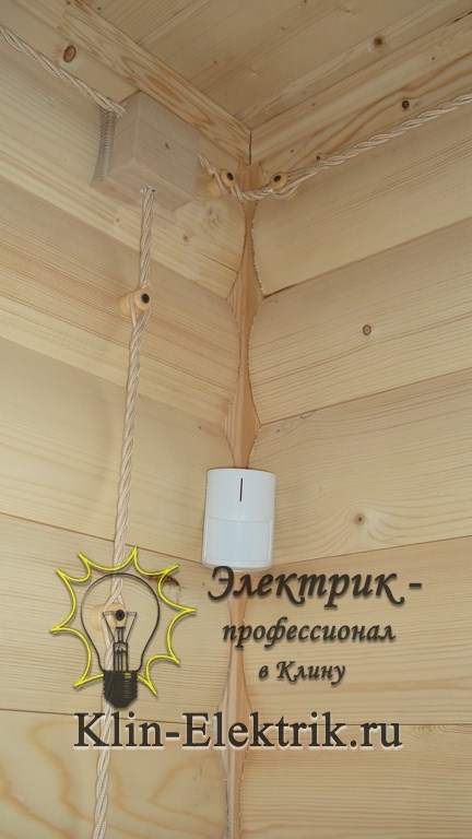 Рэтро проводка в деревянном доме