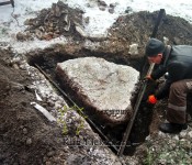 Металические уголки для заземления