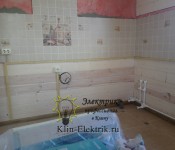 Электрика в кбель-каналах для кухни