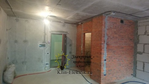 Монтаж электро проводки