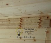 Монтаж рэтро проводки