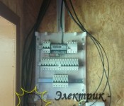 Сборка электро щита