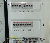 Установка электро щитка